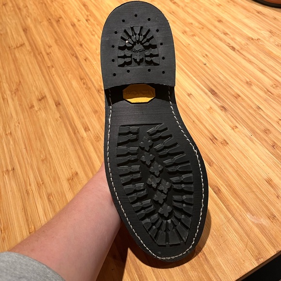 Dayton wholecut Chelsea boots in charcoal newbuck suede size 5.5 E fits men 6.5 - Picture 3 of 4